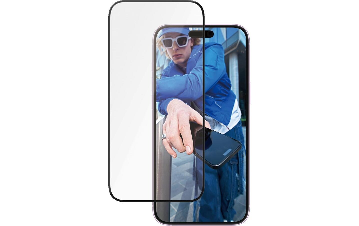 Displayschutz Ultra Wide Fit Ceramic iPhone 15 Plus/16 PlusCeramic-Display-Schutzfolie für das Apple iPhone 15 Plus/iPhone 16 Plus