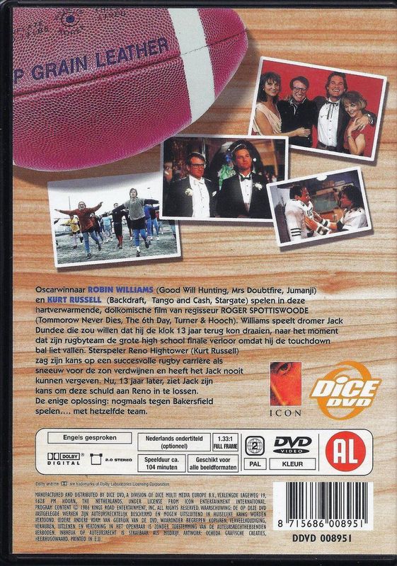 Humor DVD - The Best of Times - Met Robin Williams en Kurt Russell - 104 minuten