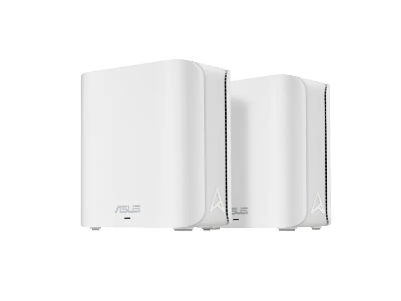 ASUS ZenWiFi BD4 - Wi-Fi-system - (2 routere) - op til 4900 sq.ft - mesh 1GbE, Wi-Fi 7, 2.5GbE, 5GbE Dual Band