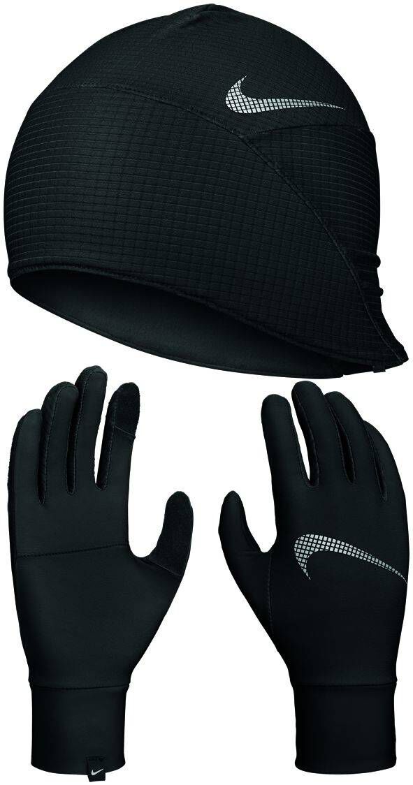 Nike| Damen Laufset Mütze und Handschuhe ESSENTIAL RUNNING HAT AND GLOVE SET