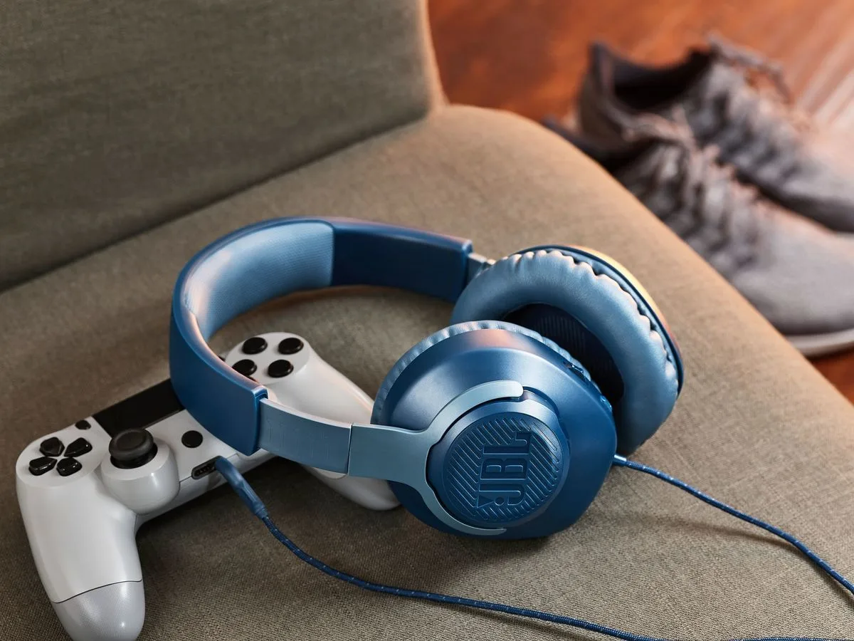 JBL Quantum 100 Bleu Casques gaming