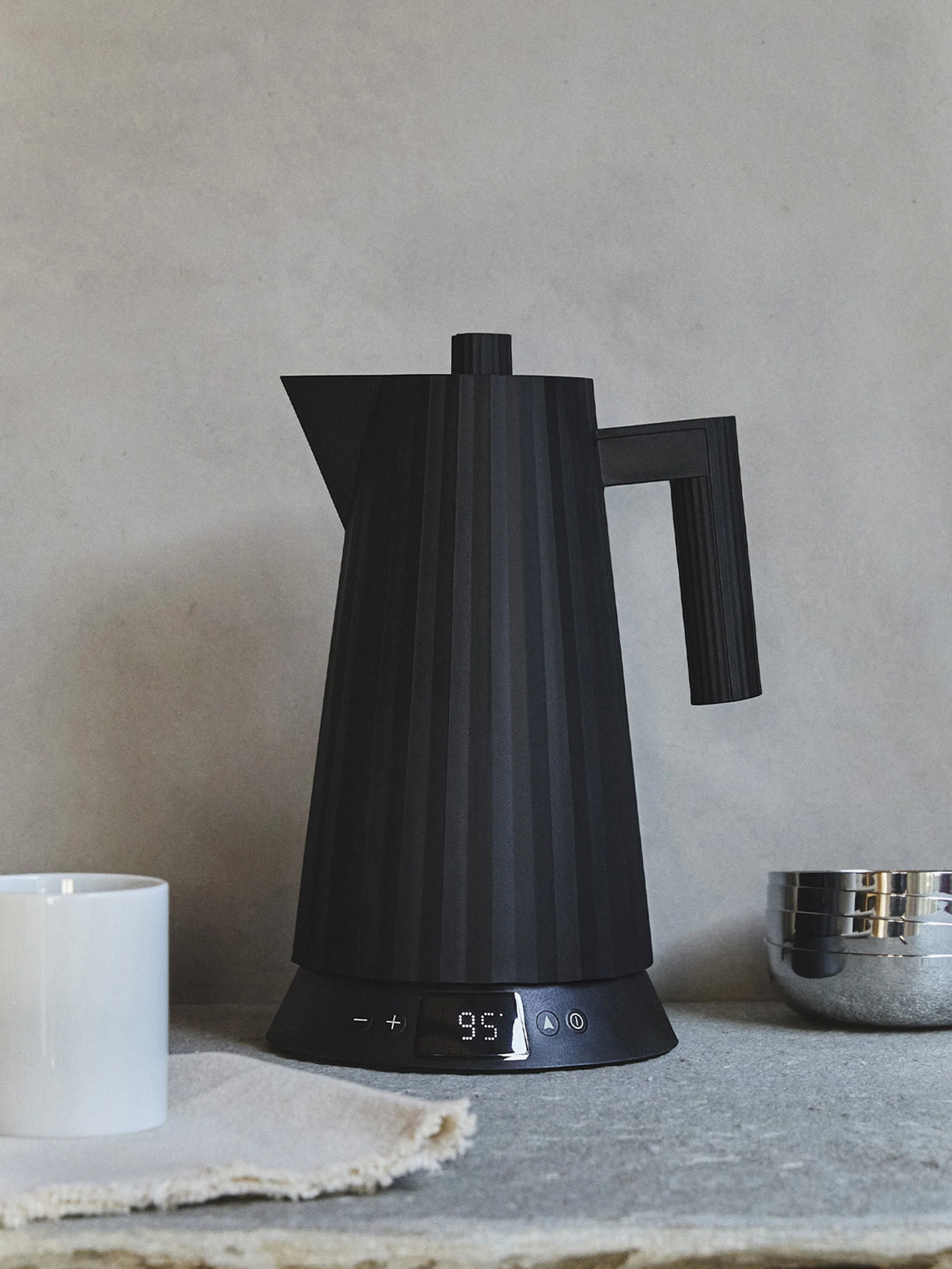 Waterkoker Plissé met temperatuurregeling, 1.7 L