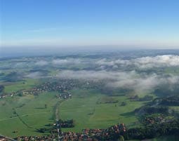 Ballonfahrt in Weyarn als Geschenkidee