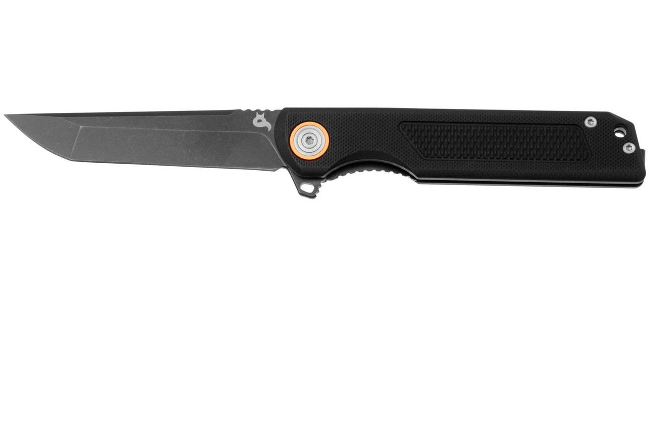 Black Fox Momentum BF-769 Black D2, Black G10 zakmes