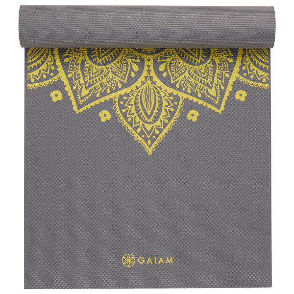 GAIAM - 6 mm Premium Printed Yoga Mat - Tapis de yoga