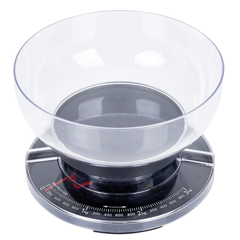 Balance de cuisine manuelle avec bol amovible
