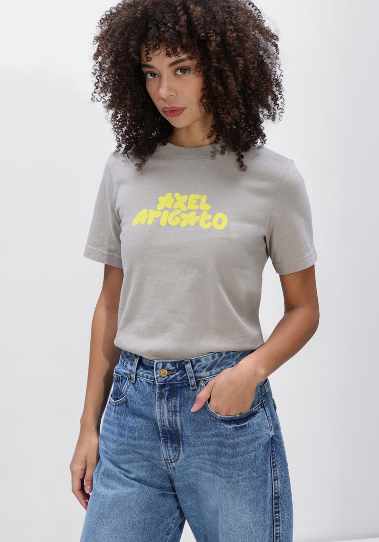 grijze axel arigato truien/vesten bubble t shirt