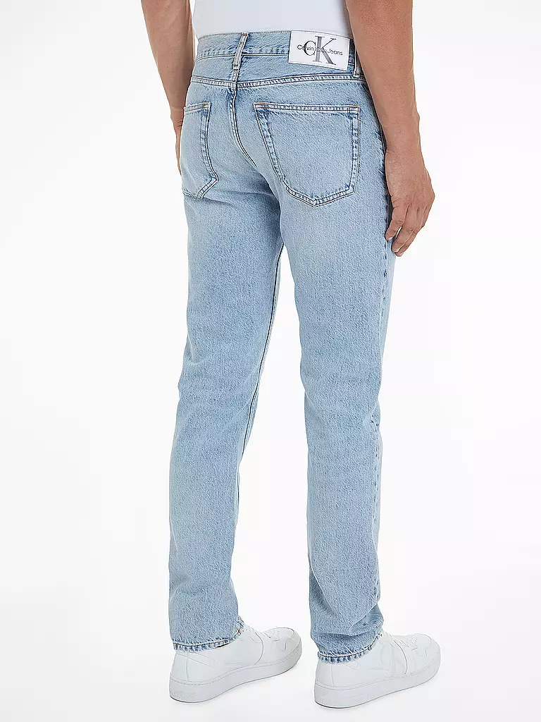 CALVIN KLEIN JEANS Jeans Straight Fit hellblau