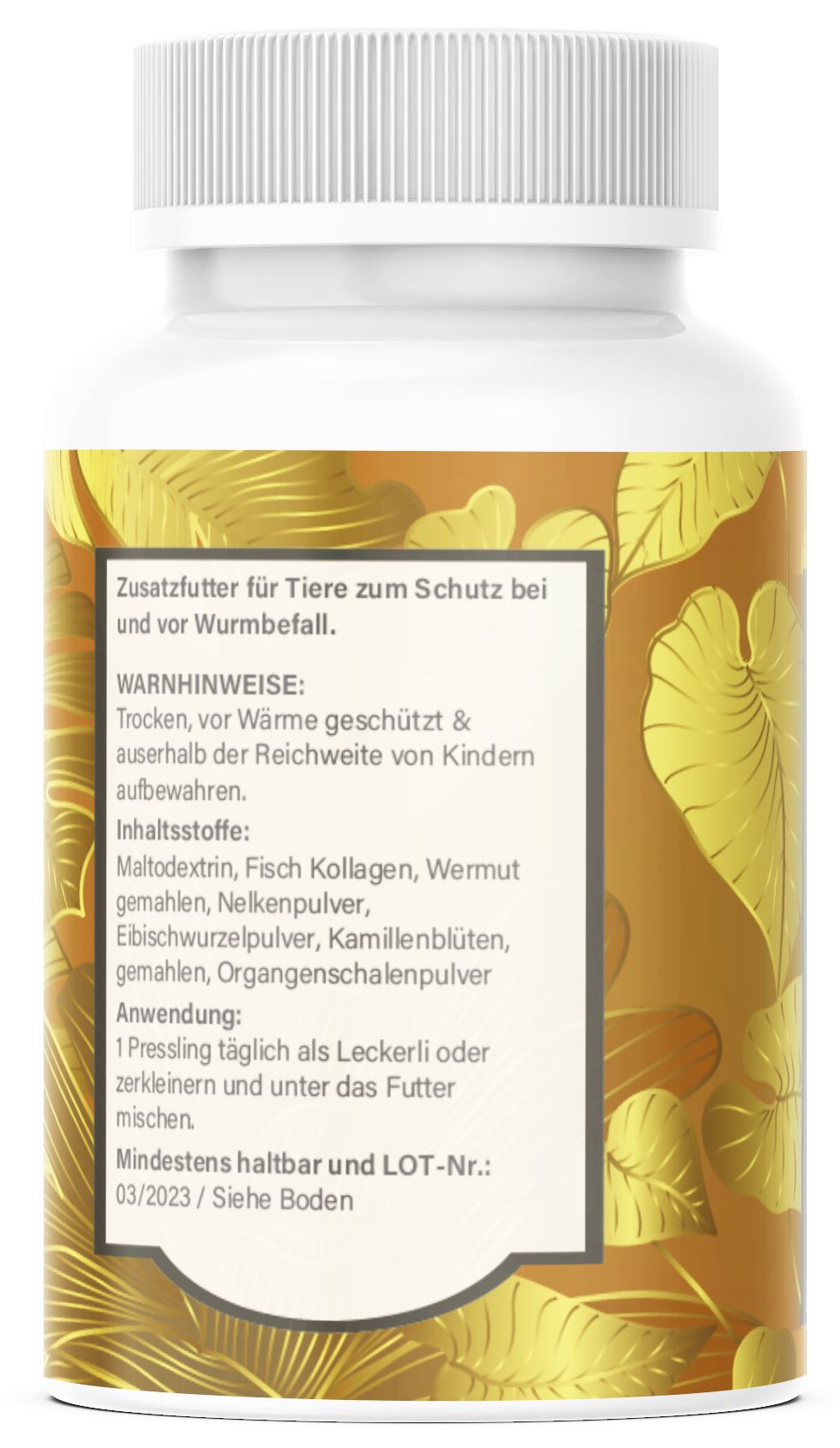 Adema Animal® | Wurmolan Presslinge | Wurmmittel