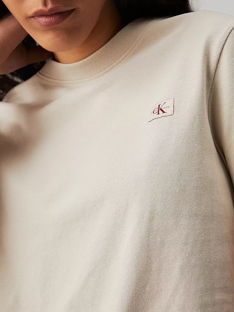 CALVIN KLEIN JEANS T-Shirt beige