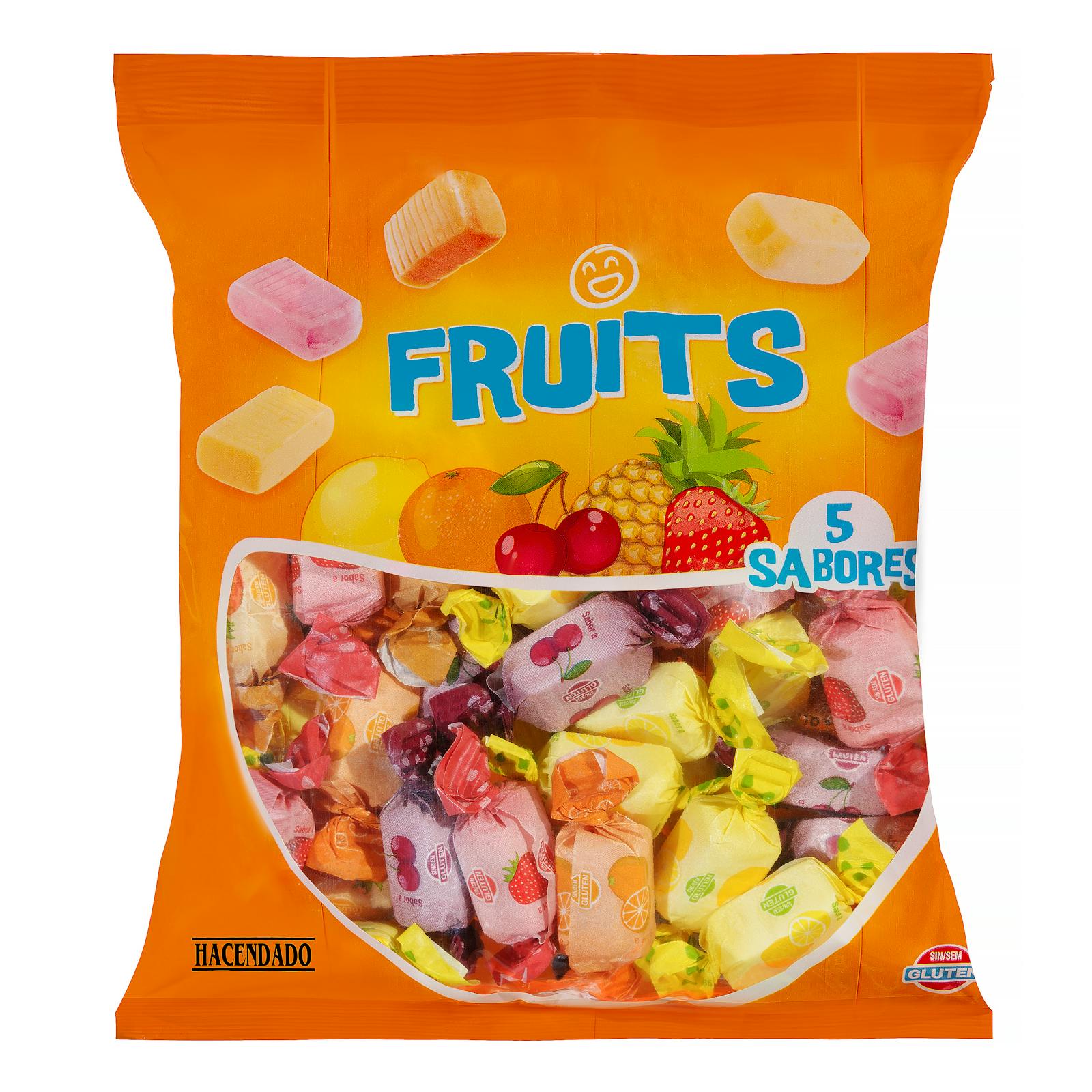 Bonbons mous aux fruits Hacendado