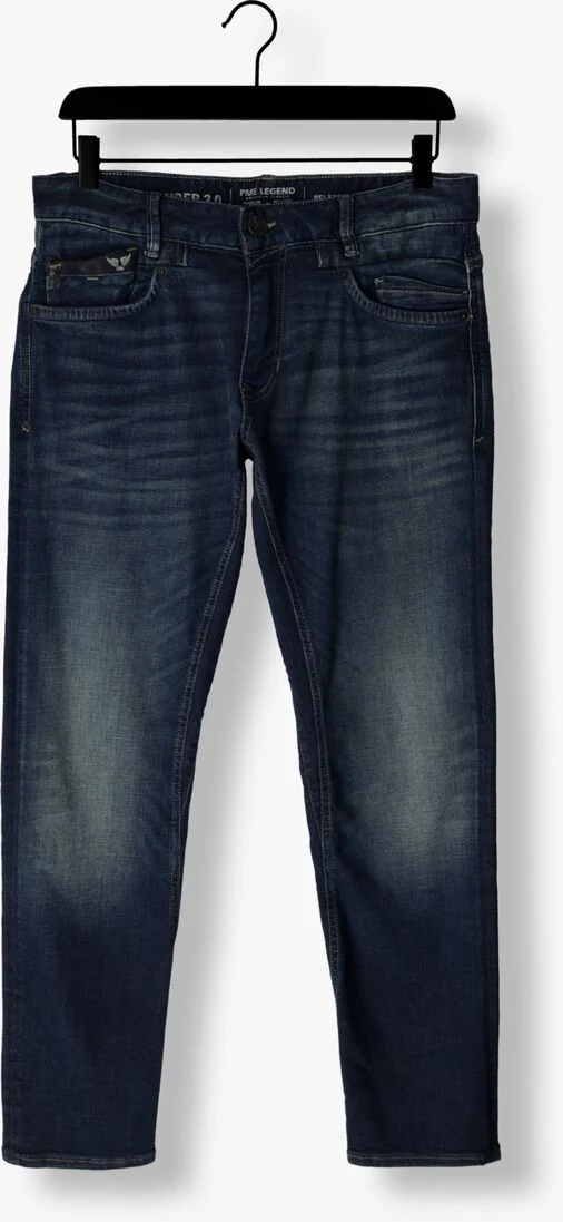 PME LEGEND blauwe pme legend straight leg jeans commander 3.0