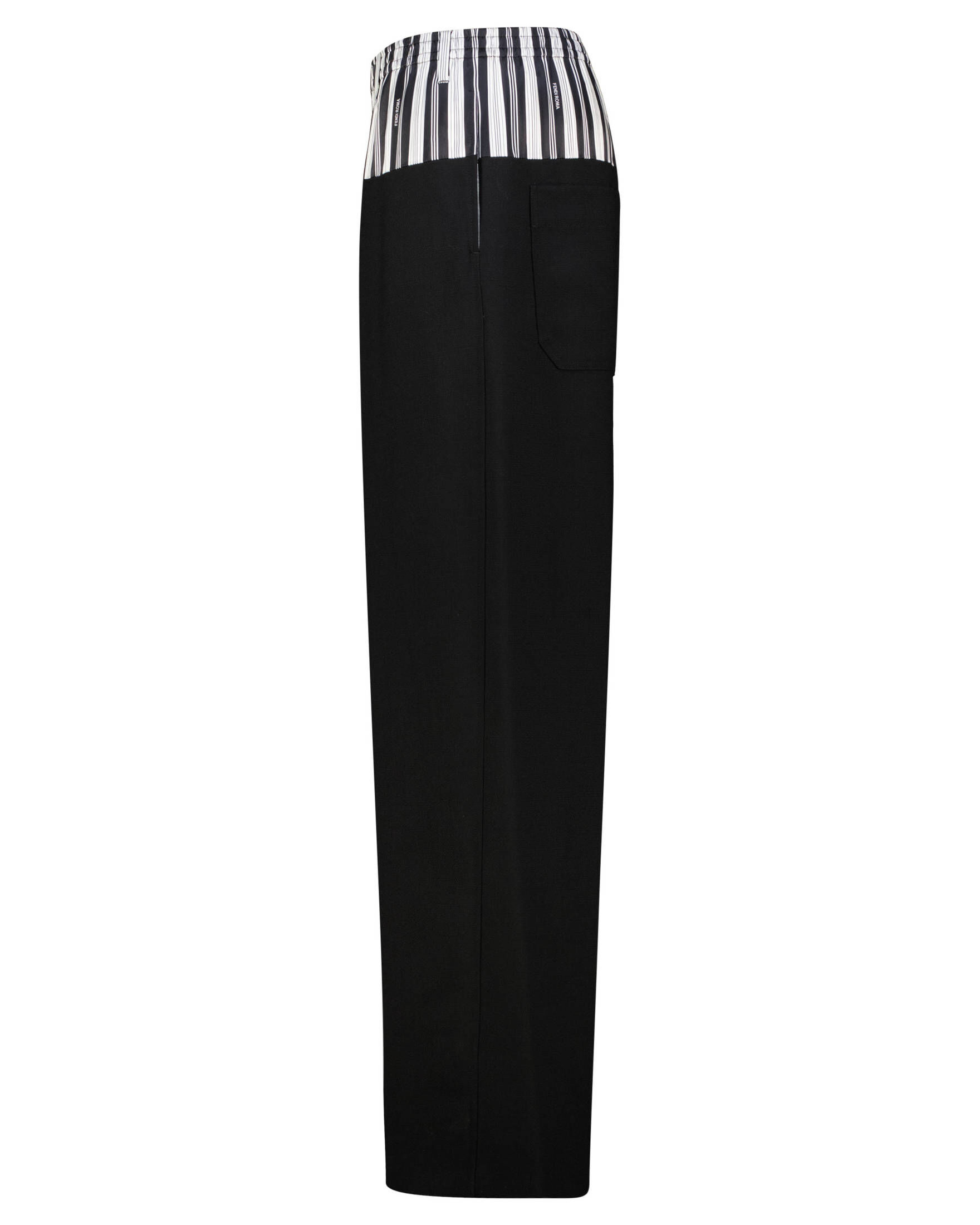 Fendi| Damen Hose aus Wolle und Seide