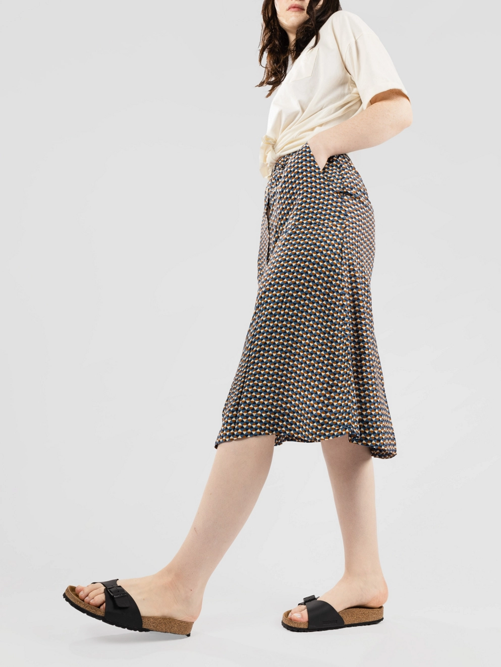 Iriedaily Blossy Skirt steelblue