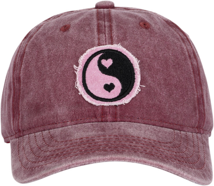Sui Ava Everyday Cap Washed bordeaux