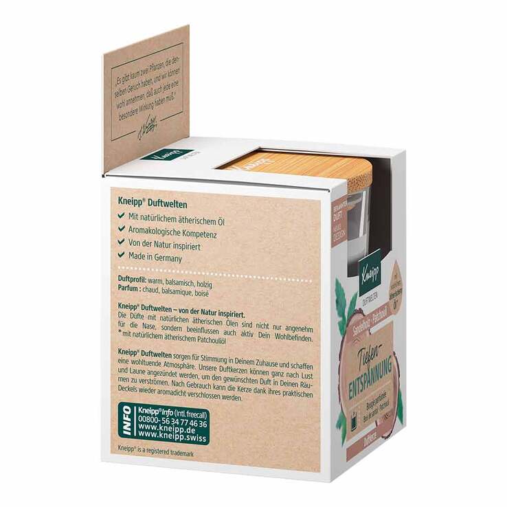 Kneipp Duftwelten Duftkerze Tiefen-Entspannung, 145 g