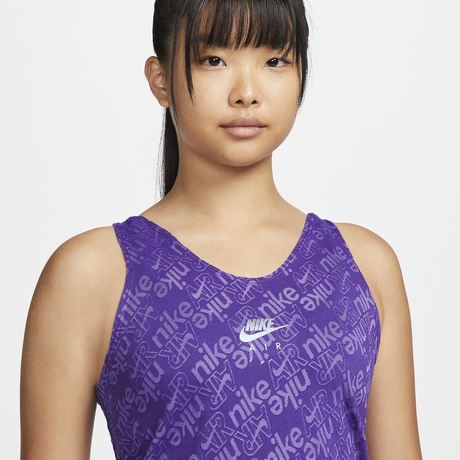 Nike Air Haut Running Dri-FIT - Violet Femme