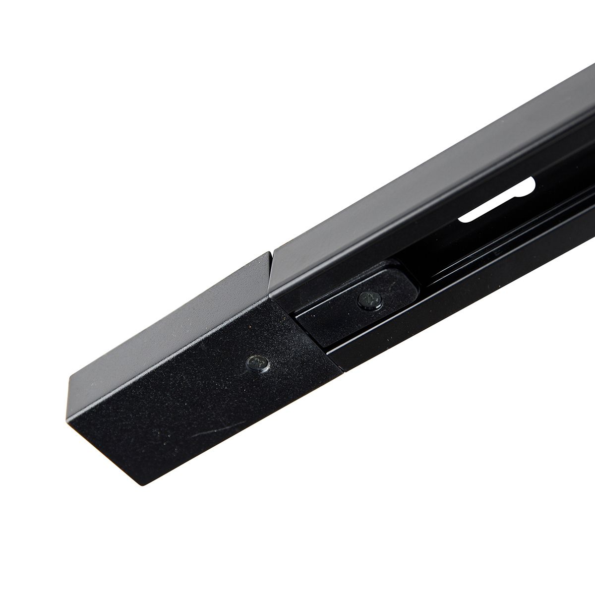 Modern railsysteem met 6 spots zwart 1-fase 194cm - Iconic Jeana
