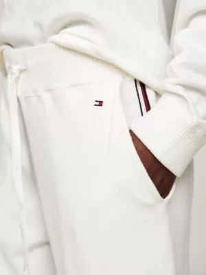 Calça Jogger Global Stripe com Barra Dobrada
