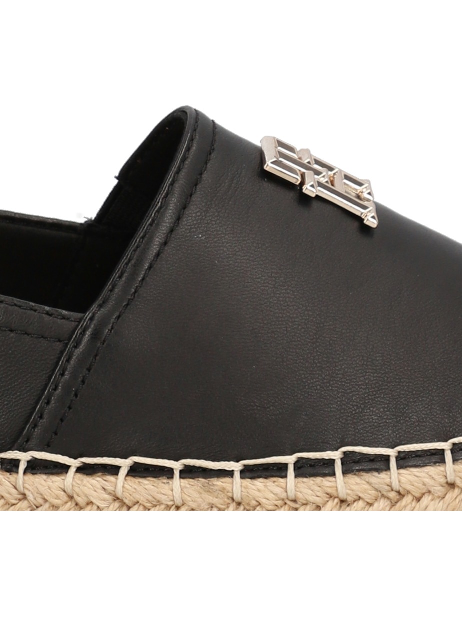 ESSENTIAL LEATHER ESPADRILLE