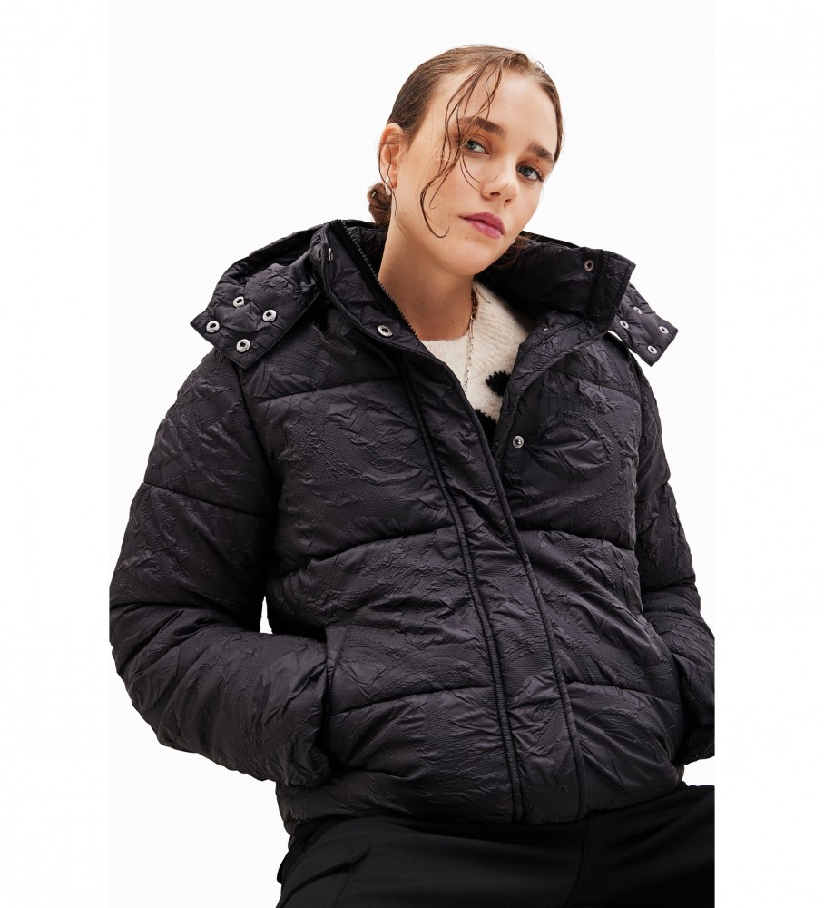 Casaco preto Desigual Calgary