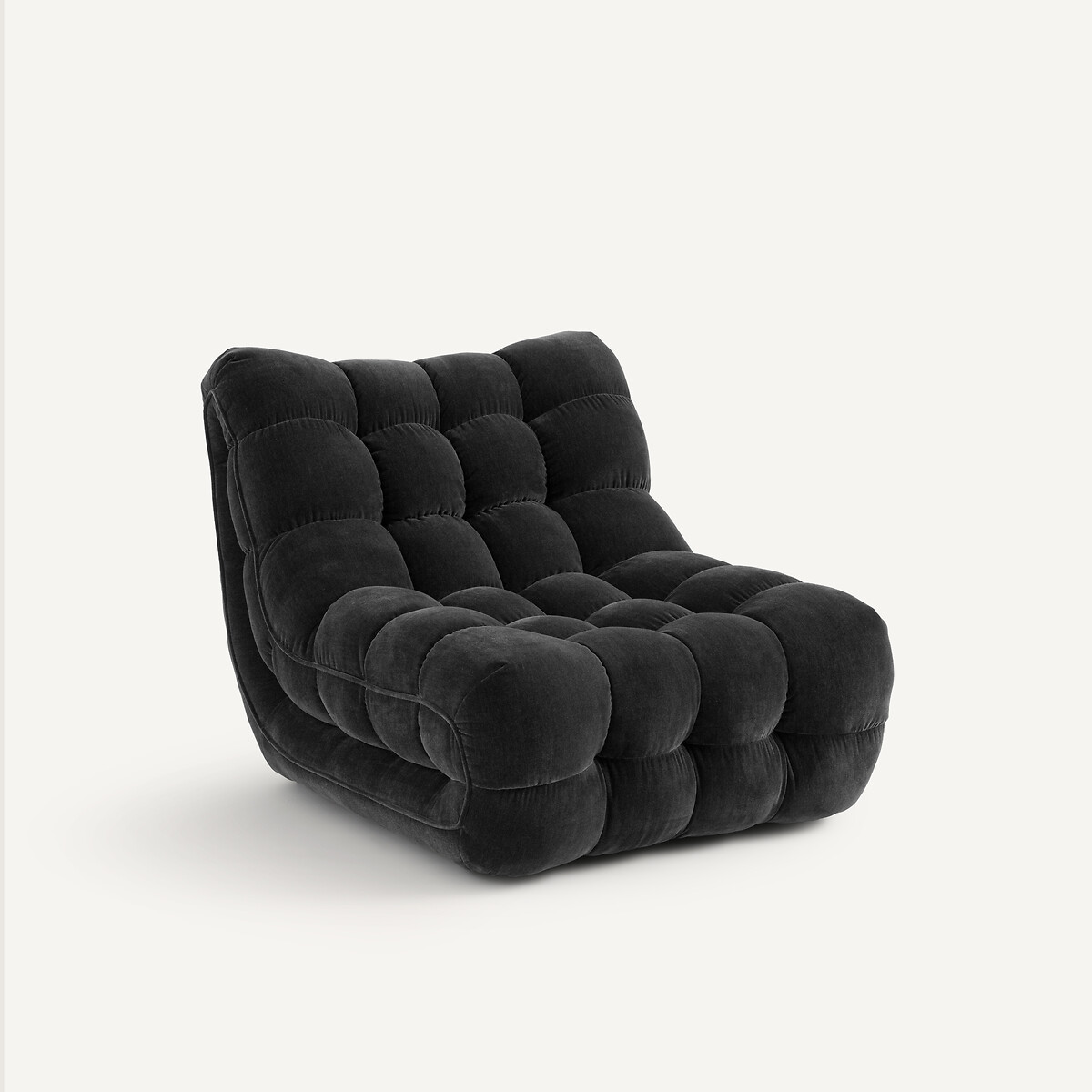AM.PM<br>Poltrona estofada em veludo chenille, Jud