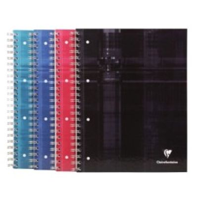 Cahier Bind'O Block Clairefontaine - A4 – 240 Pages - Quadrillage 5x5 - Papier 90 g/m² - Couverture Rigide