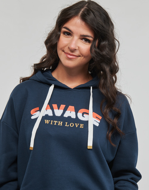 Only - ONLPIXA L/S HOOD CS SWT - Marine