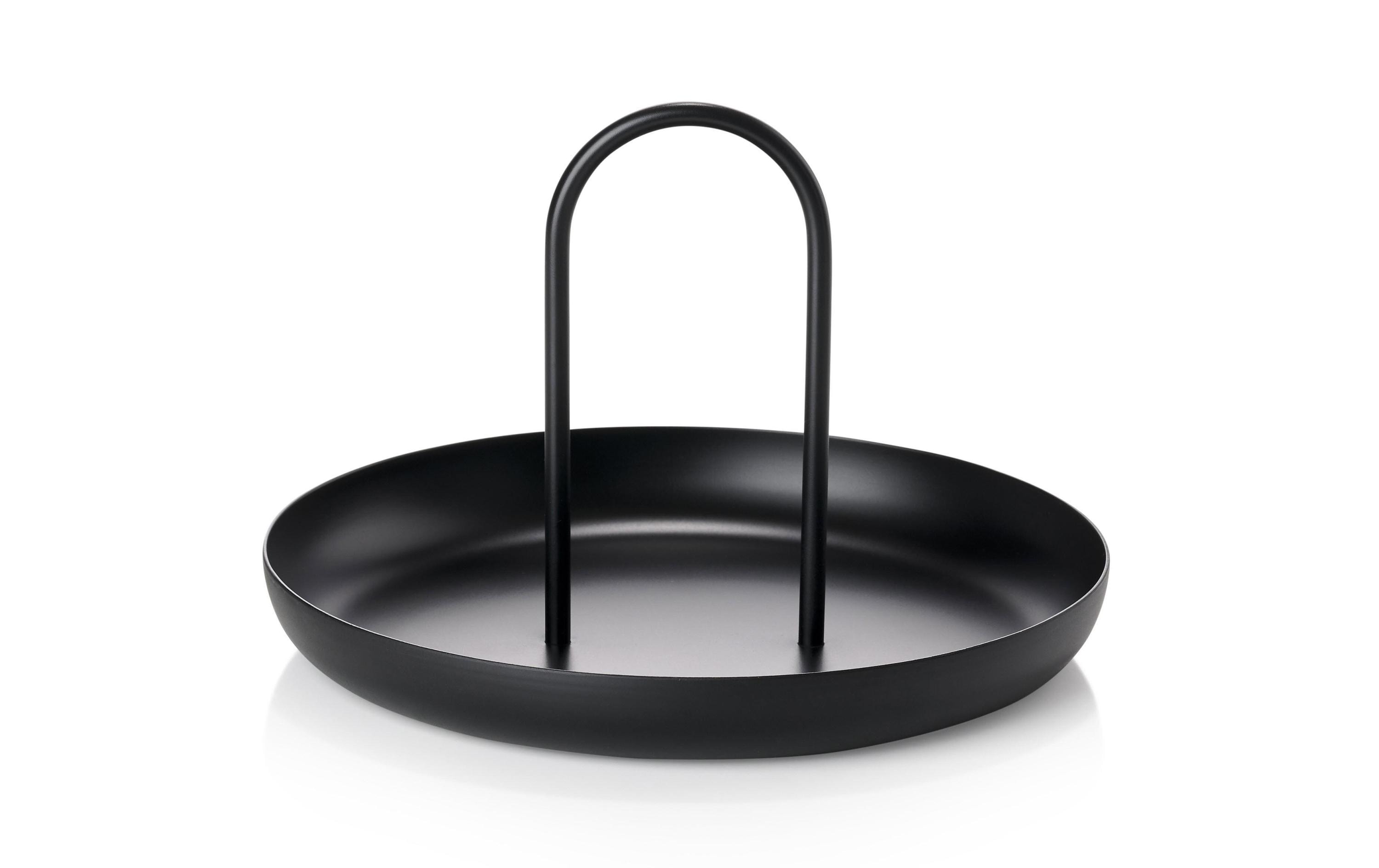 Serviertablett Single 20 cm, SchwarzTablett