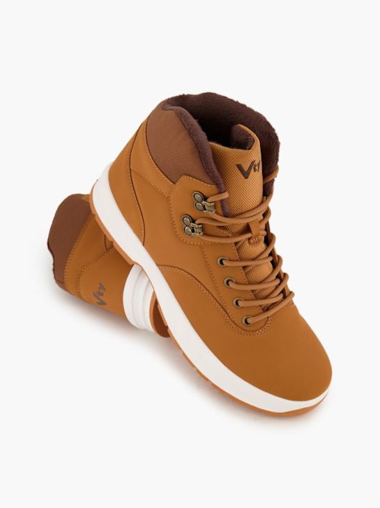 Vty Schnür-Stiefelette Braun