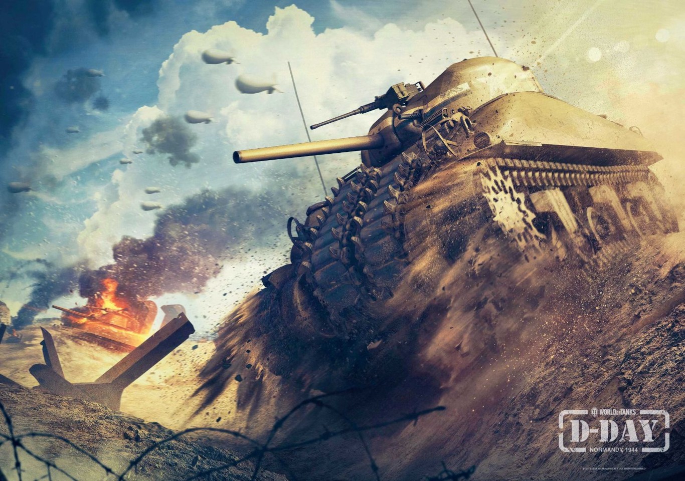 Good Loot - Gaming Puzzle: World of Tanks D-Day - 1000
