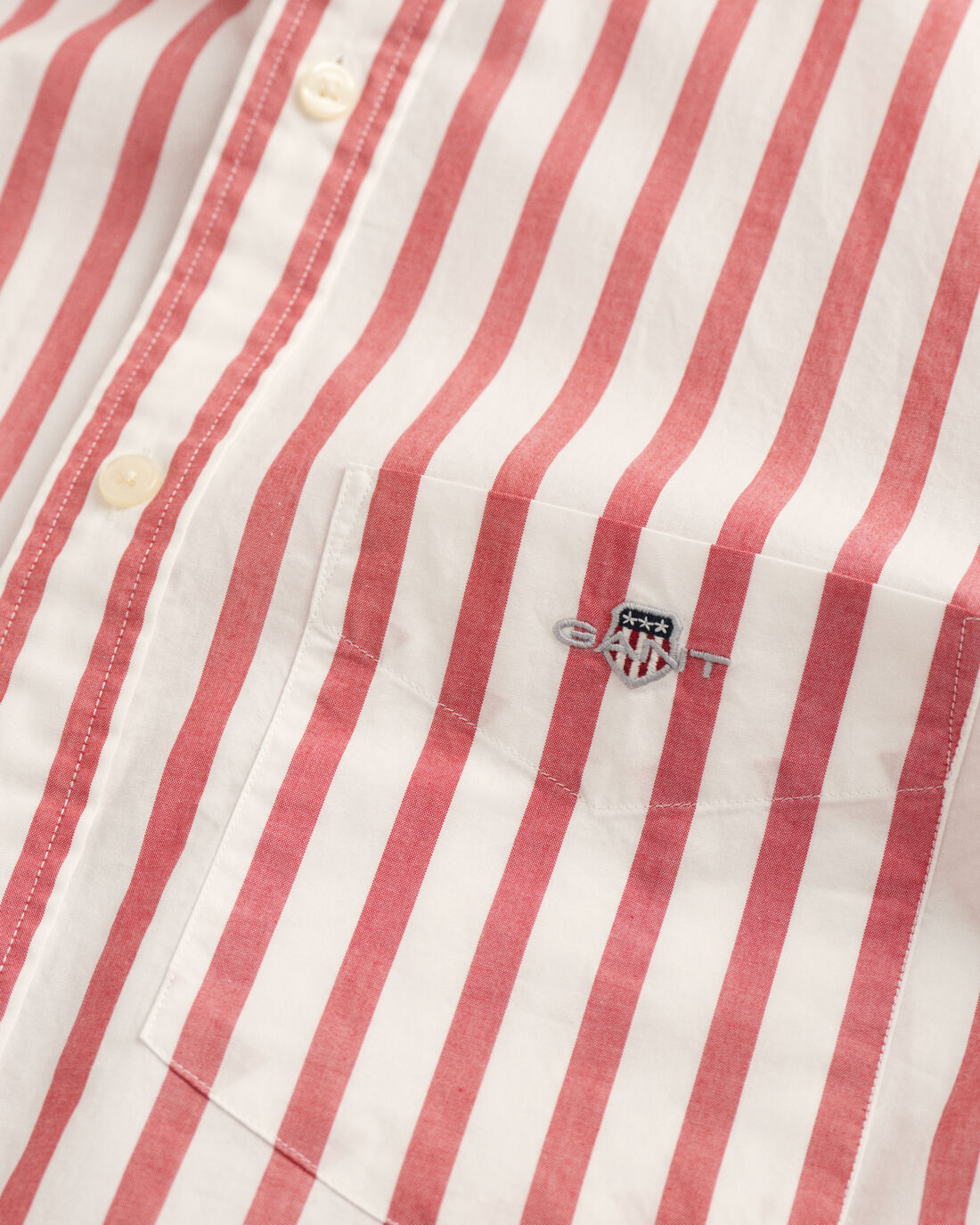 Long Sleeve Striped Shirt Pink