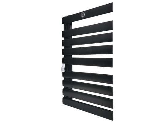 PURLINE - Porte-serviettes électrique mural 500w en aluminium avec dis...