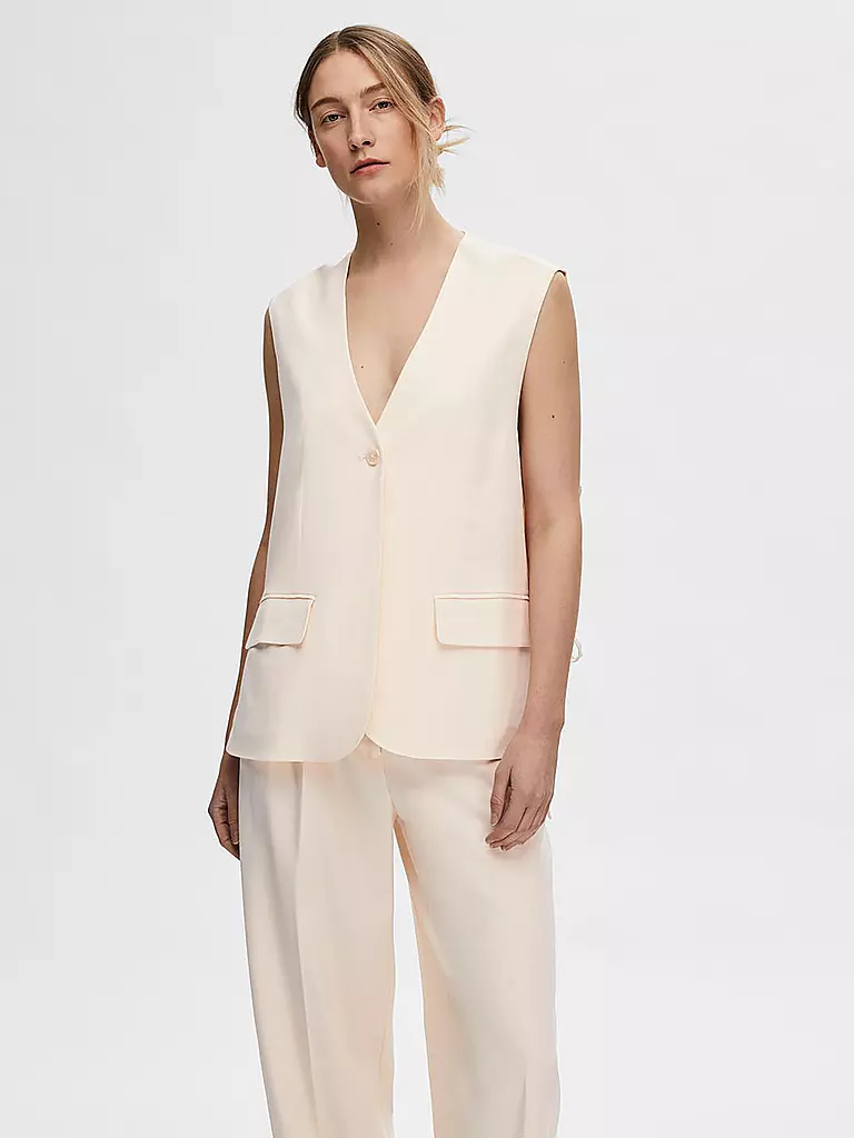 SELECTED FEMME Gilet SLFSELFINA creme
