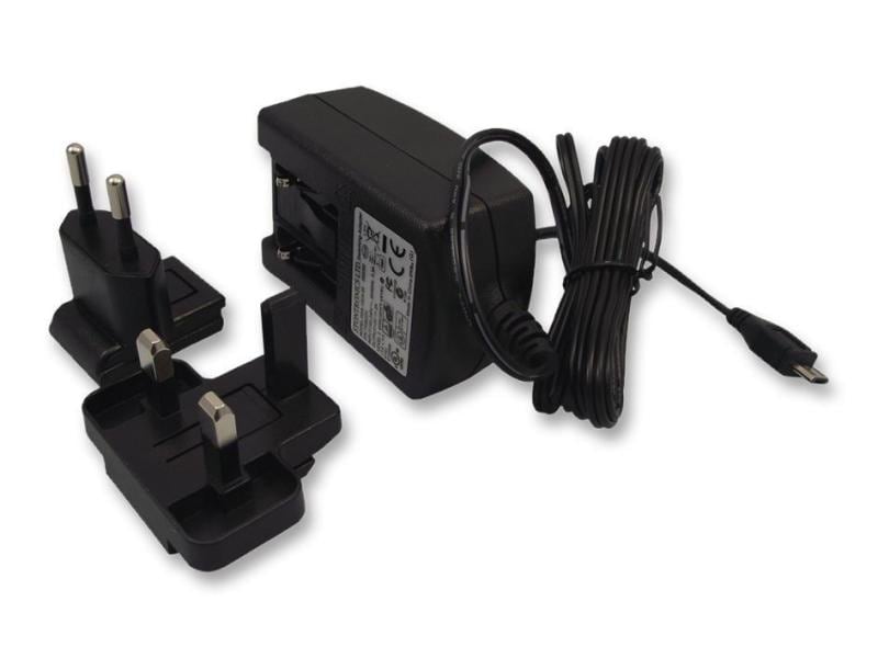 Raspberry Pi T6090DV MicroB, 5.1 V / 2. 5A für Raspberry Pi Offizielles Netzteil für Raspberry Pi 3, weiss