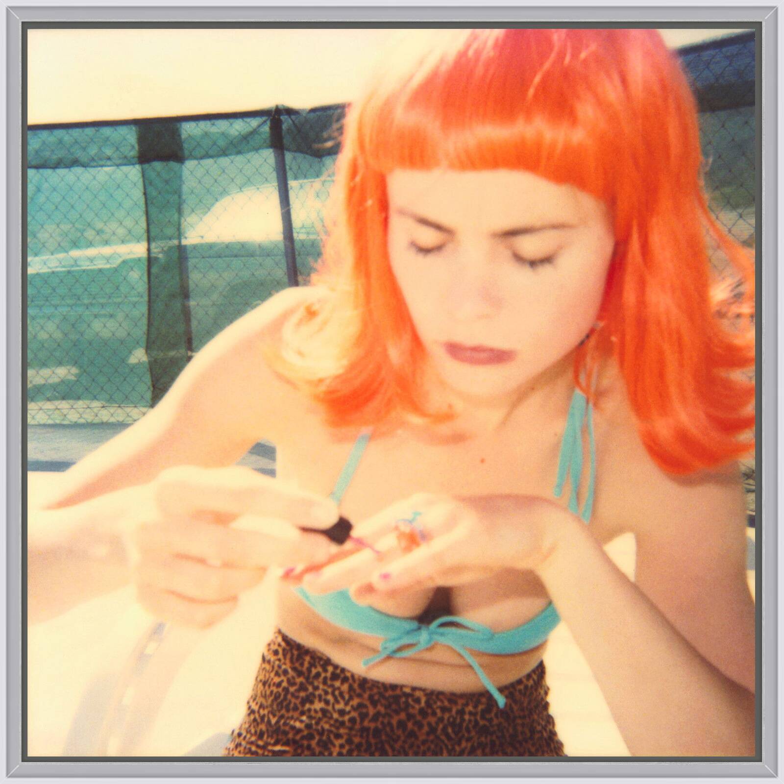 Radha doing her nails by Stefanie Schneider - Petites - Small Open Edition.