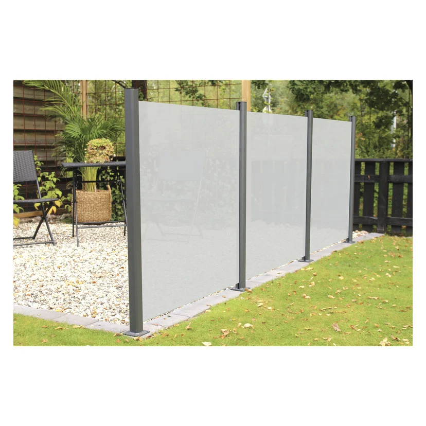 Glassplate for glassgjerde 97,6x100 cm