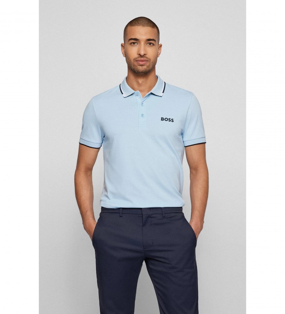 BOSS Polo Paddy Azul