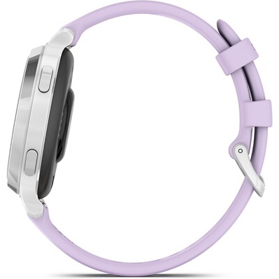 Montre connectée Garmin Lily 2 Active Argent avec bracelet en silicone Violet