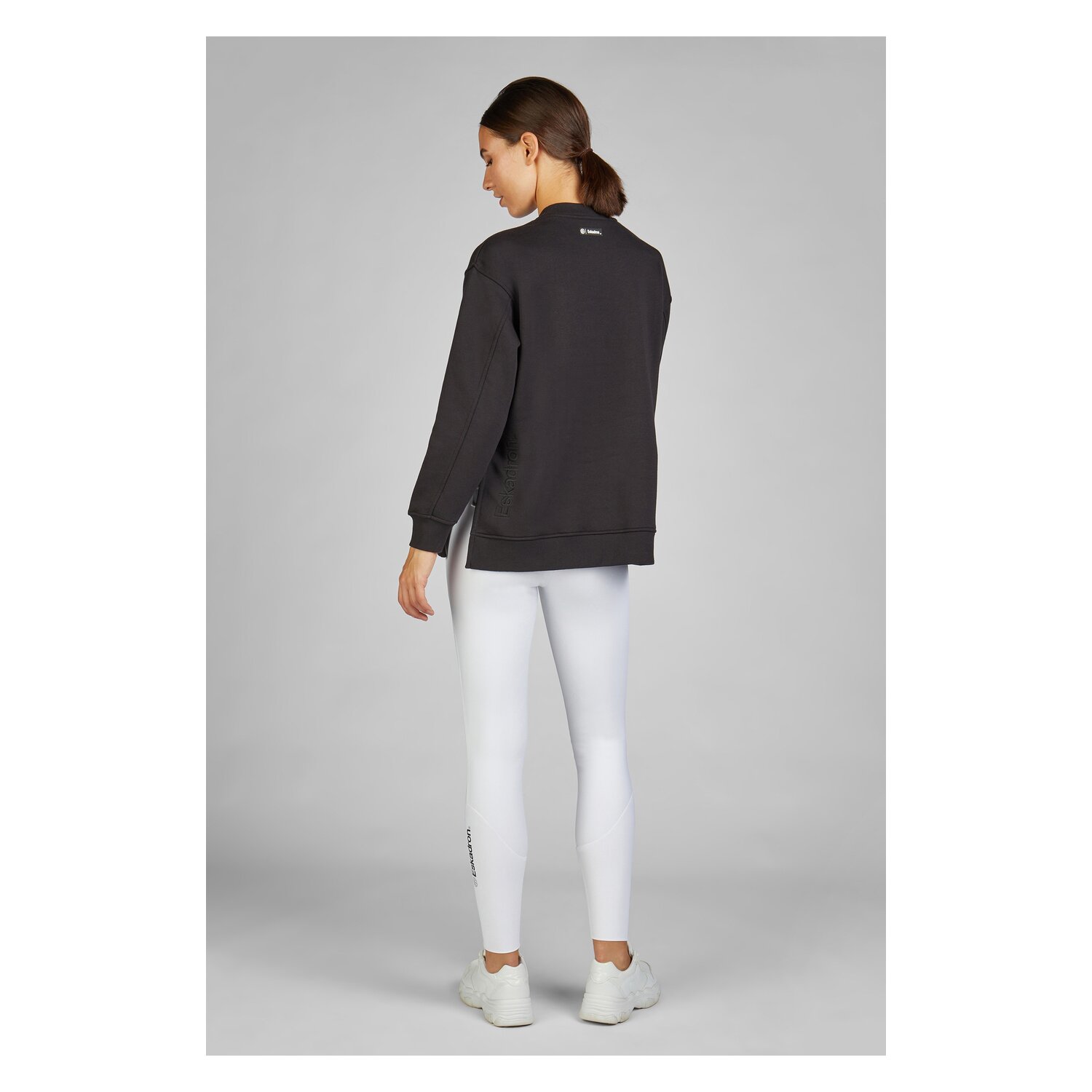ESKADRON Dynamic Sweatshirt Oversized  - black