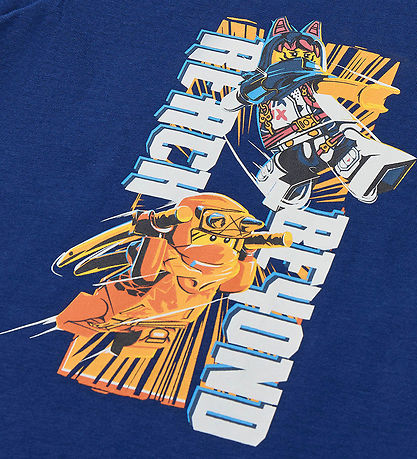 LEGO? Ninjago T-shirt - LWTano 132 - Dark Blue m. Print