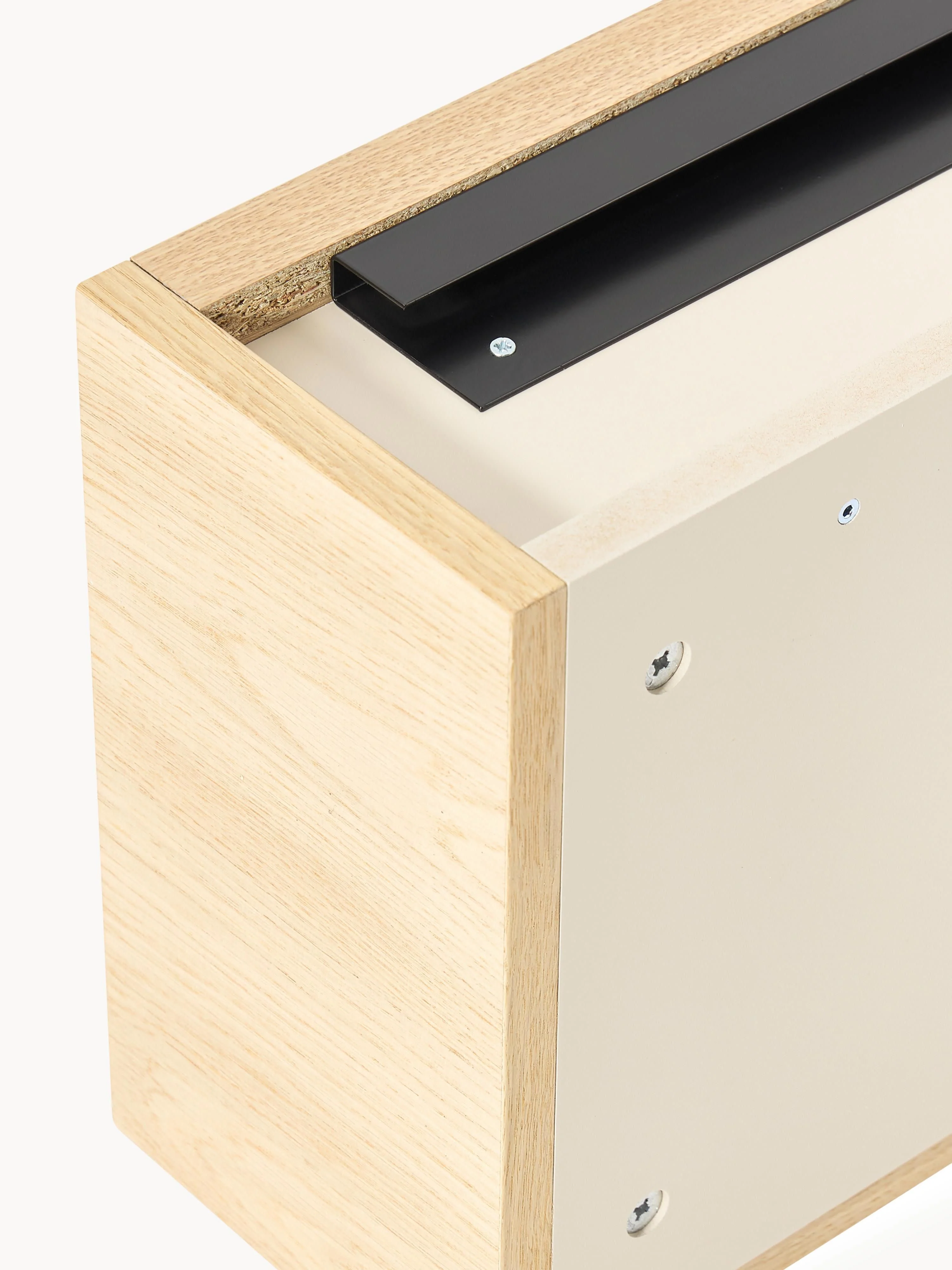 Houten wandconsole Larsen