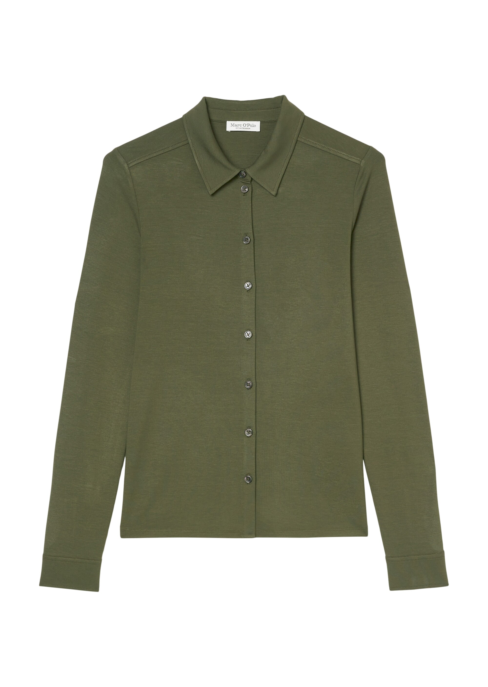 Jersey-Bluse regularaus LENZING™ ECOVERO™
