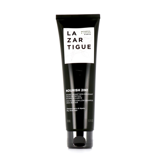 Baume lavant non moussant Lazartigue Nourish - Cheveux secs et épais