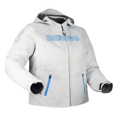 Blouson Bering WARWICK QUEEN SIZE - Gris / Bleu