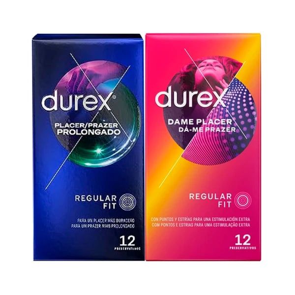 Durex Preservativos Prazer Prolongado 12 Unidades   Dá-me Prazer 12 Unidades