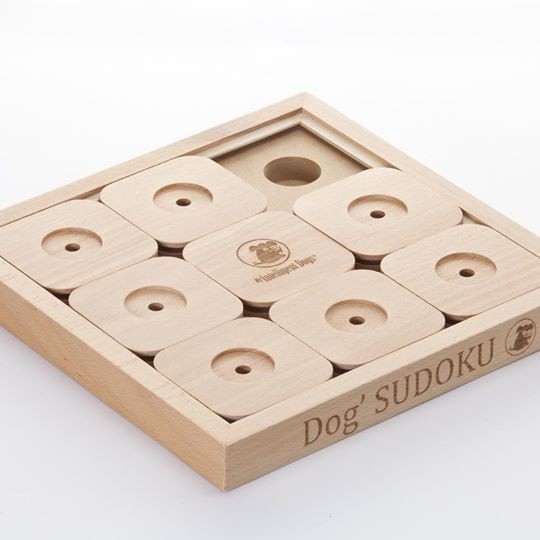 Brinquedo inteligente para cães Sudoku de 9 peças