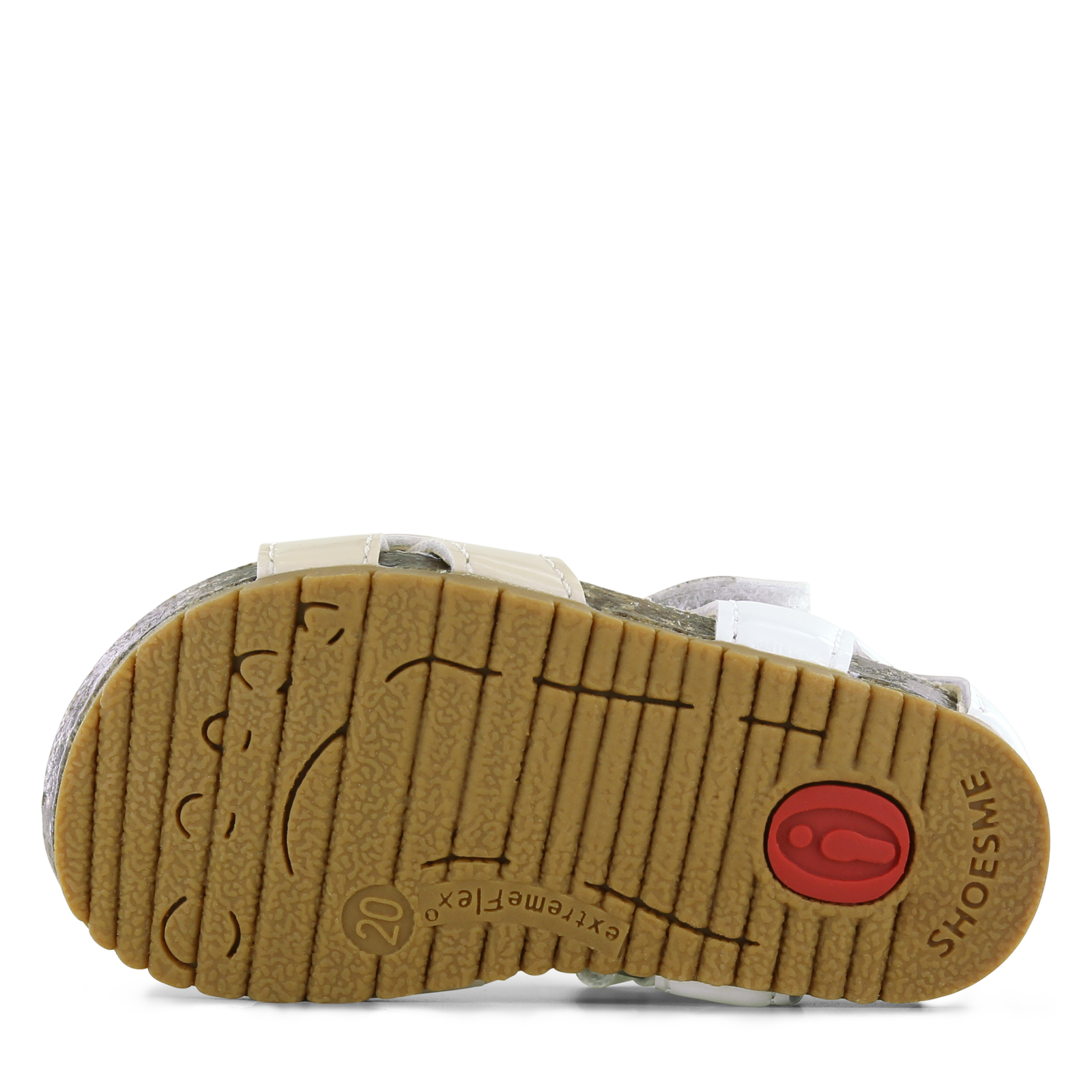 Shoesme schimmernde weiße Sandale