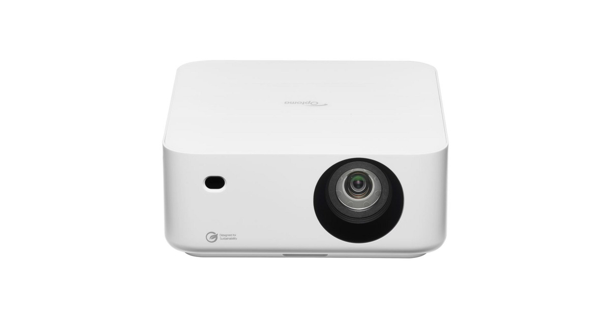 OptomaML1080 Ultra draagbare RGB triple laser DLP-projector  (Wit, 1200 ANSI lumen)