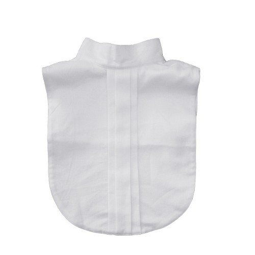 Peitoral branco para competição equestre